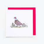 Load image into Gallery viewer, the fat pheasant homemade card solo product photo
