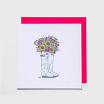 Load image into Gallery viewer, welly bobs handmade card solo product photo
