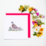 Load image into Gallery viewer, the fat pheasant homemade card full size product photo
