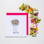 Load image into Gallery viewer, welly bobs handmade card full size product photo
